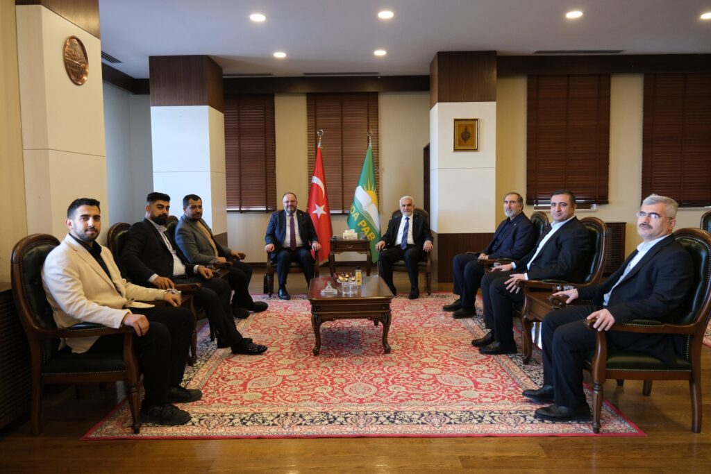 Genel Başkanımız Atıf Özbey’den HÜDA PAR Genel Başkanı Zekeriya Yapıcıoğlu’na Nezaket Ziyareti