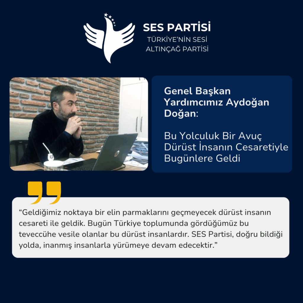 Aydoğan Doğan: Bu Yolculuk Bir Avuç Dürüst İnsanın Cesaretiyle Bugünlere Geldi